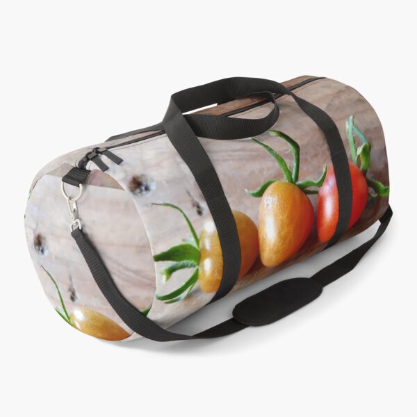 Item preview, 3 Cherry Tomatoes on Wood Background designed and sold by Beachy.