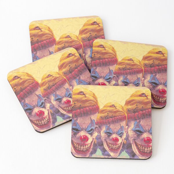 Item preview, scary clown, terrible clown faces designed and sold by Mauswohn.