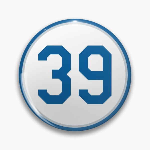 Item preview, Roy Campanella #39 Jersey Number designed and sold by StickBall.