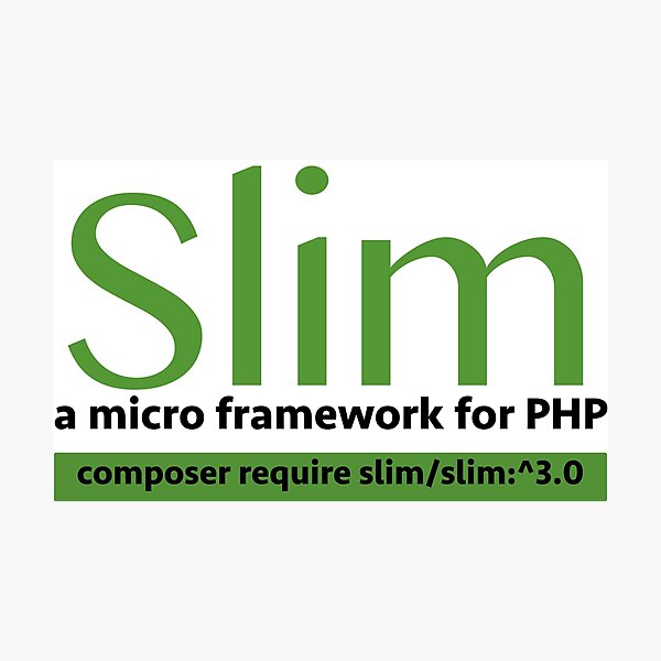 Slim framework Photographic Print