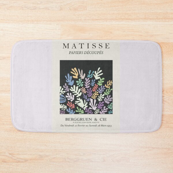 Item preview, Modern art print inspired by Henri Matisse's 'La Gerbe' art piece, pastel night designed and sold by shreya ranjan.