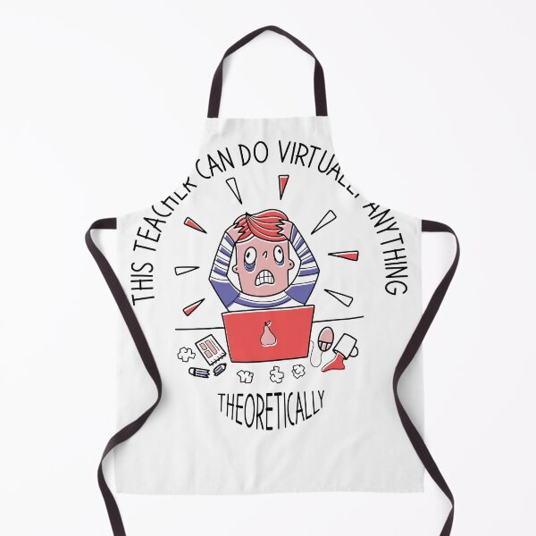 Item preview, Funny Virtual Teacher Distance Schooling Shirt designed and sold by markusabart.