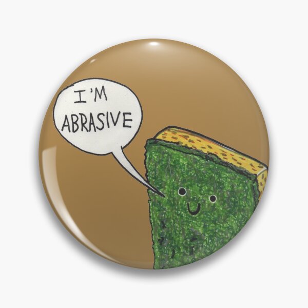 Item preview, Abrasive and Absorbent. designed and sold by tiffanycanpaint.