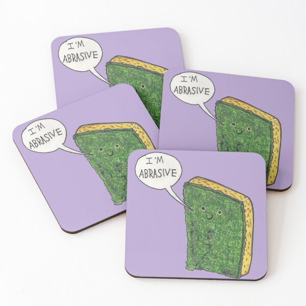 Item preview, Abrasive and Absorbent. designed and sold by tiffanycanpaint.