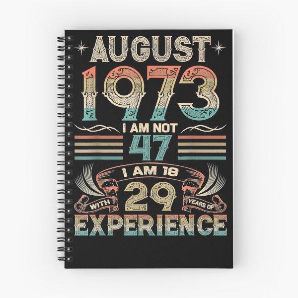 Item preview, 47 Year Old Gift 47th birthday gift August 1973 designed and sold by KarriganScully.
