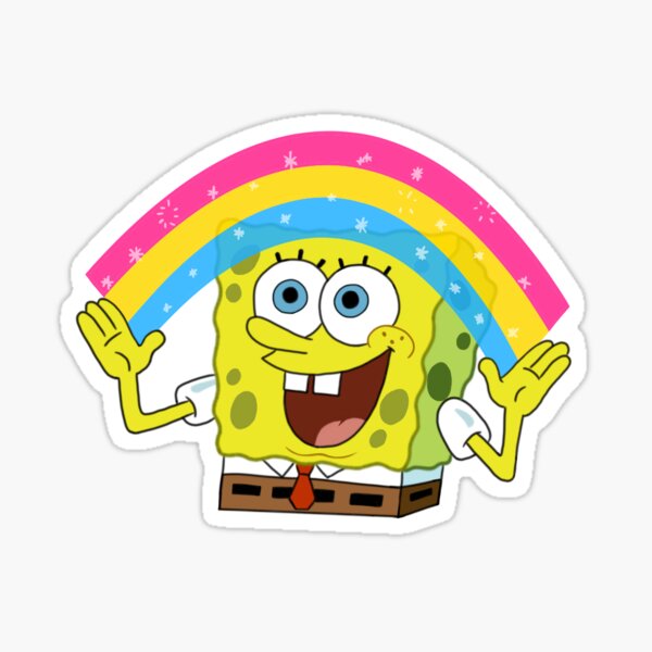 Item preview, Pansexual Flag - Spongebob  designed and sold by shortroyal.