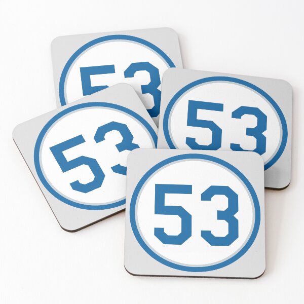 Item preview, Don Drysdale #53 Jersey Number designed and sold by StickBall.
