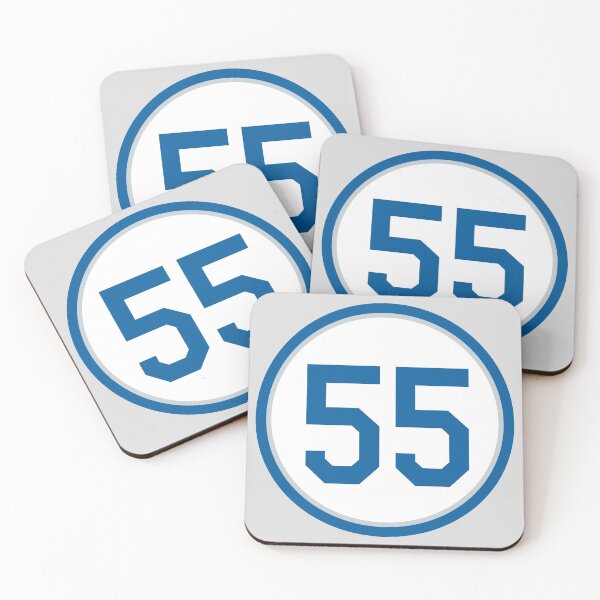 Item preview, Orel Hershiser #55 Jersey Number designed and sold by StickBall.