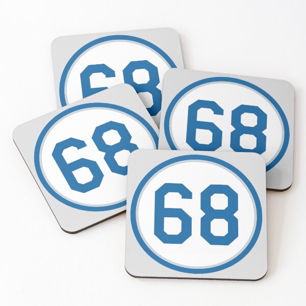 Item preview, Ross Stripling #68 Jersey Number designed and sold by StickBall.