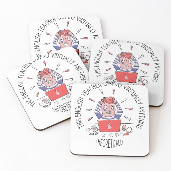 Item preview, Funny Virtual English Teacher Distance Schooling Shirt designed and sold by markusabart.