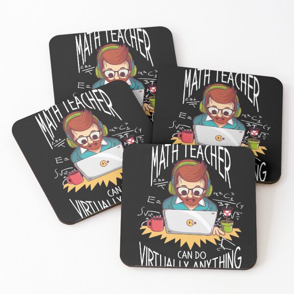 Item preview, This Math Teacher Can Do Virtually Anything Shirt designed and sold by markusabart.