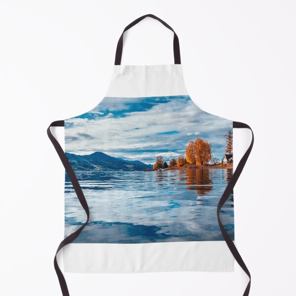 Item preview, House by the Lake in Autumn designed and sold by Chris Bingham.