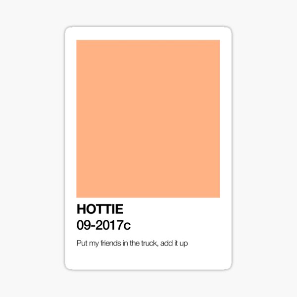 Item preview, HOTTIE pantone designed and sold by thecolorofmars.