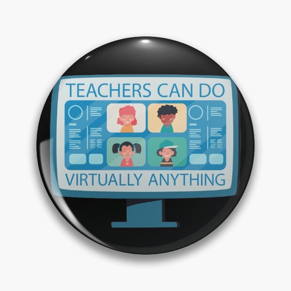Item preview, Teachers Can Do Virtually Anything Virtual Teaching designed and sold by LushCatDesign.