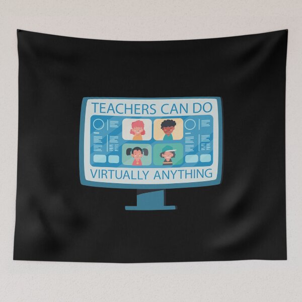 Item preview, Teachers Can Do Virtually Anything Virtual Teaching designed and sold by LushCatDesign.