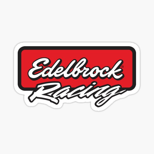 Edelbrock-Rennen Sticker