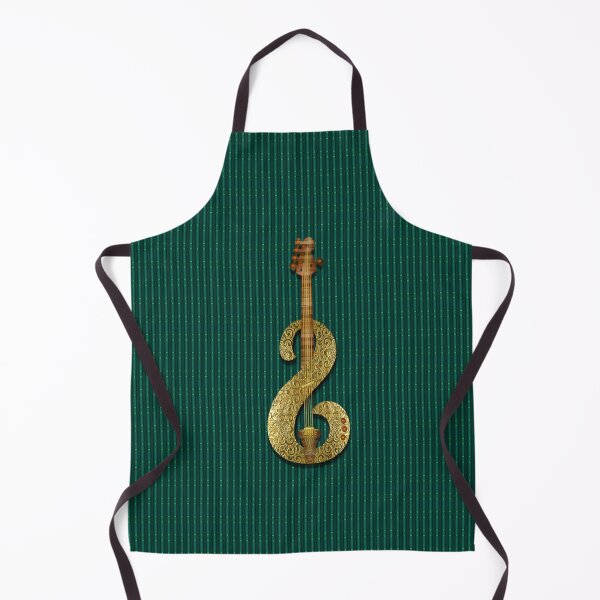 Item preview, Golden Guitar (Green BG) designed and sold by Vk91art.