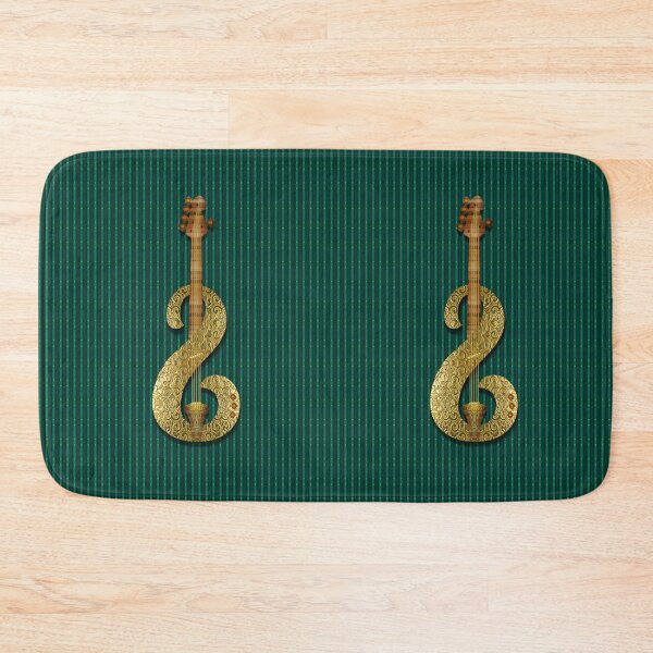 Item preview, Golden Guitar (Green BG) designed and sold by Vk91art.