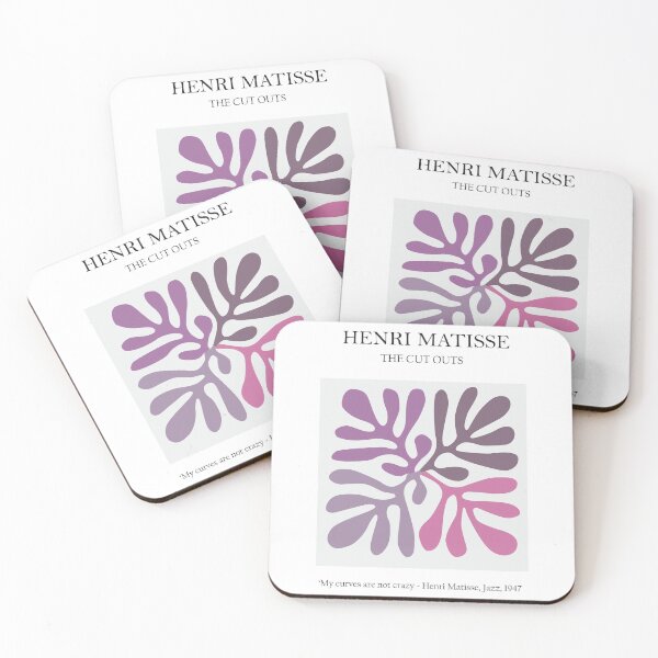 Item preview, Matisse La gerbe purple monochrome aesthetics  designed and sold by shreya ranjan.