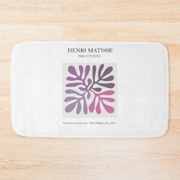 Item preview, Matisse La gerbe purple monochrome aesthetics  designed and sold by shreya ranjan.