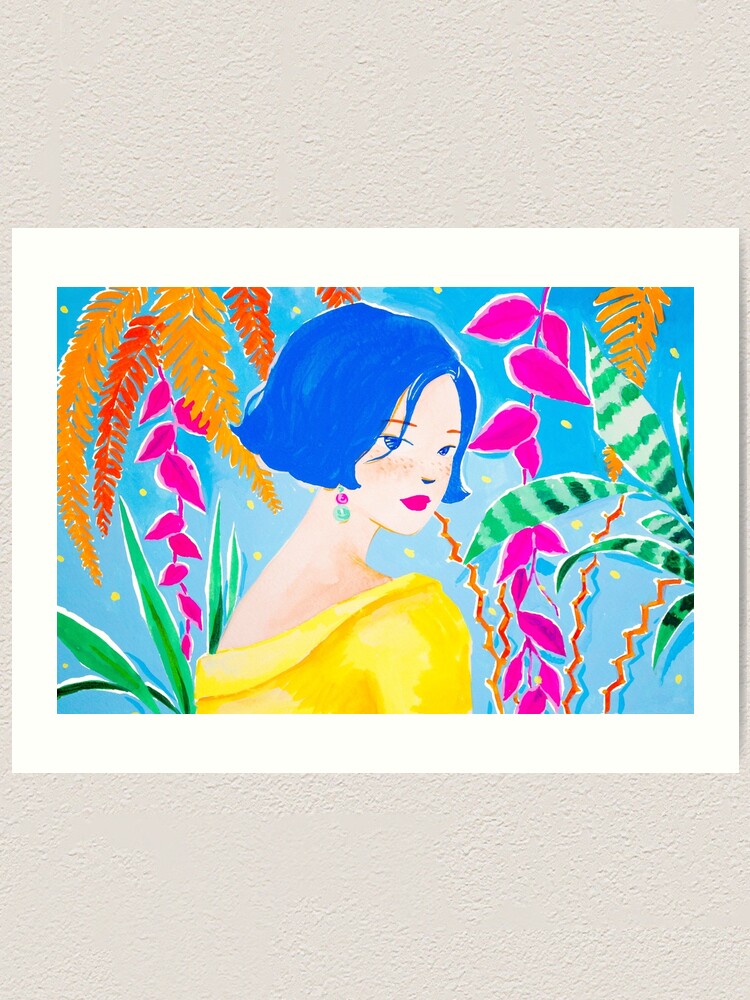 Alternate view of Mysical Jungle Art Print