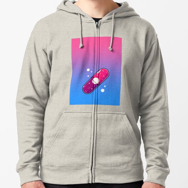 Red Pill Zipped Hoodie