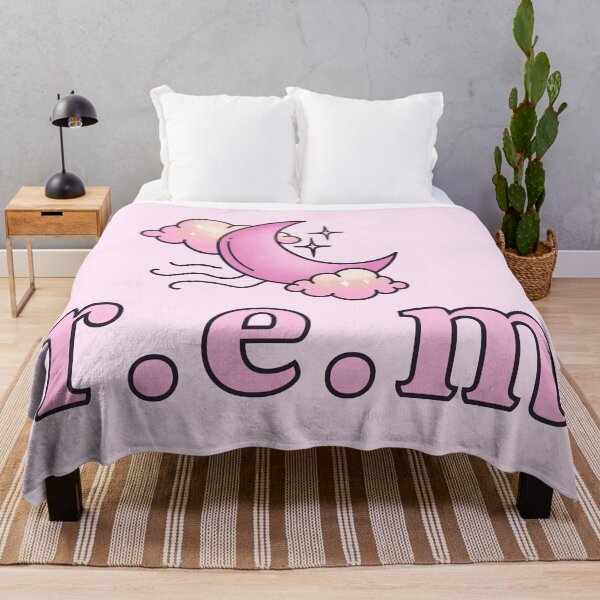 Item preview, "r.e.m" ariana moon and clouds (pink) designed and sold by thewayitshine.