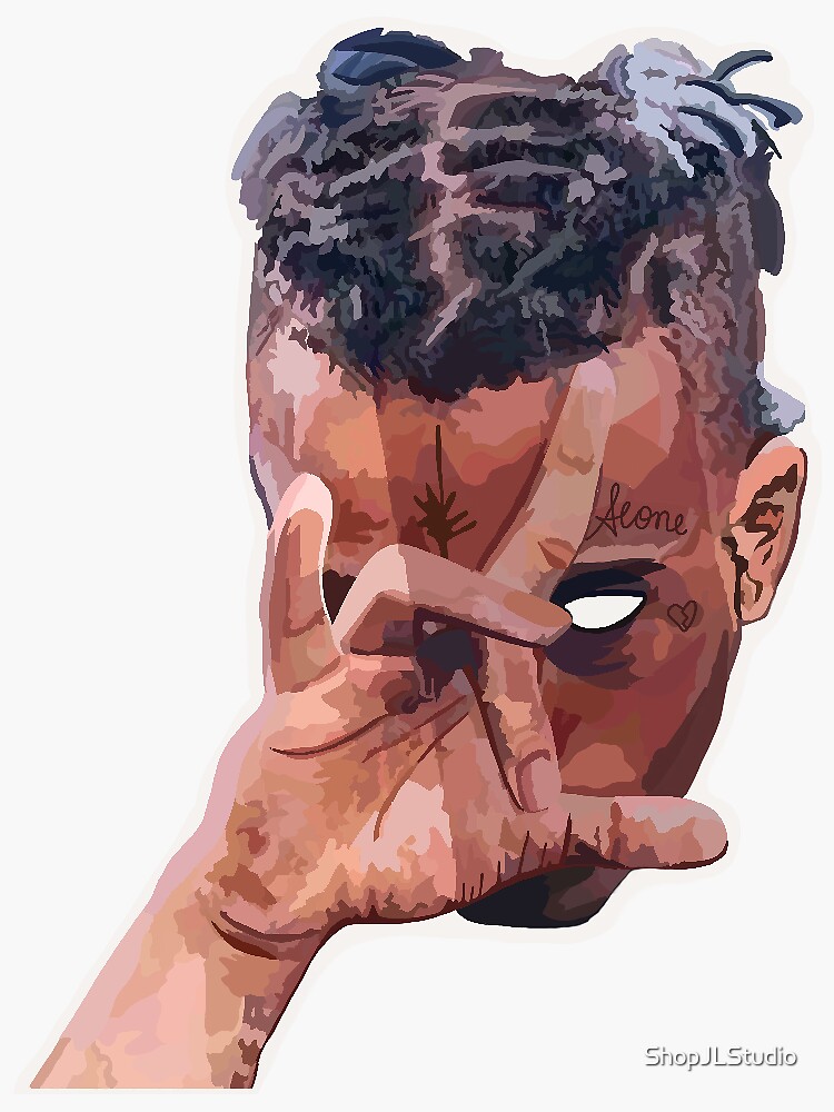 "XXXTentacion " Sticker For Sale By ShopJLStudio | Redbubble