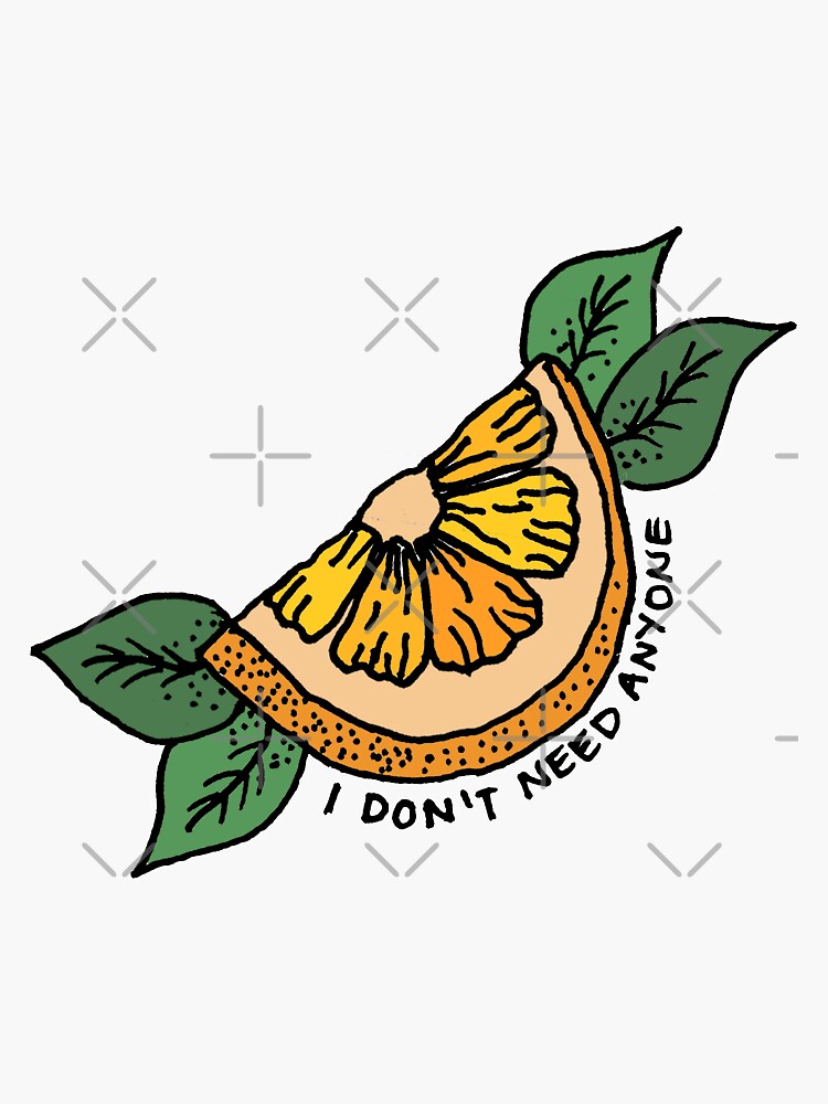 "clementine 01" Sticker for Sale by kobrakid31 Redbubble