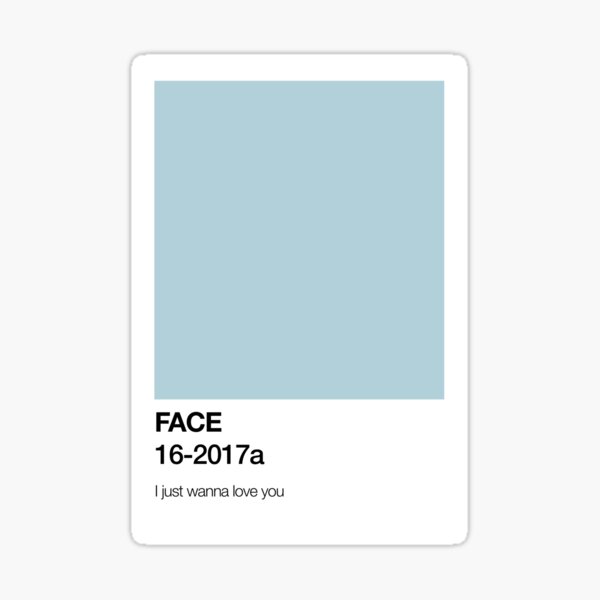 Item preview, FACE pantone designed and sold by thecolorofmars.