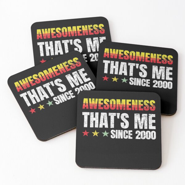 Item preview, 20th Birthday: Awesomeness Thats Me Since 2000 designed and sold by PlusAdore.