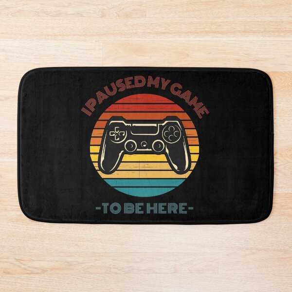 Item preview, Vintage Retro Sunset I Paused My Game to Be Here designed and sold by DawnGCo.