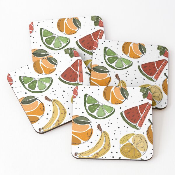 Item preview, Line Art Fruit Pattern designed and sold by andymvera.