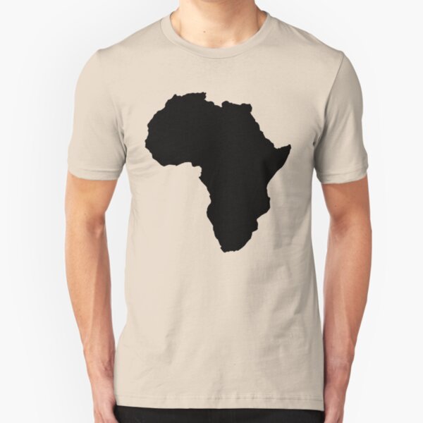 t shirt with african map