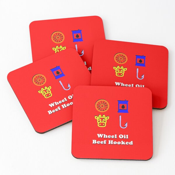 Item preview, Wheel Oil Beef Hooked No.3 designed and sold by VVingnutDesigns.
