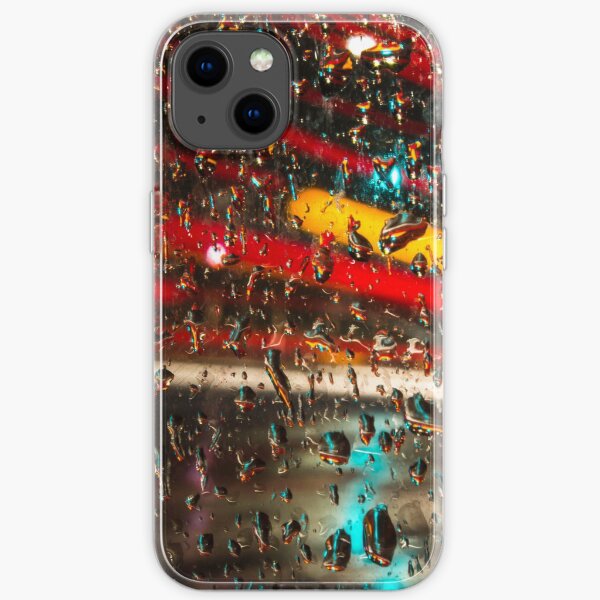 Colored Drops iPhone Soft Case