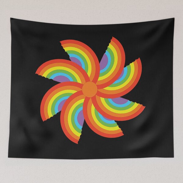 Item preview, Rainbow Flower designed and sold by SarahRound.