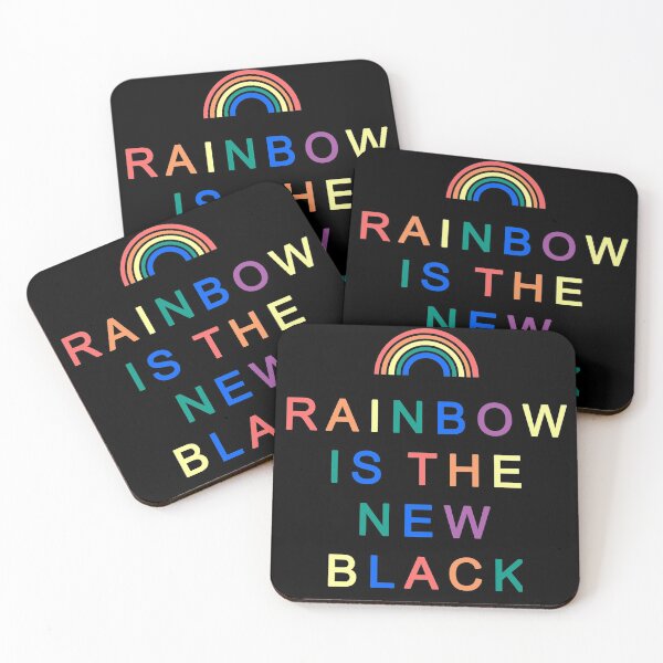 Item preview, Rainbow Is The New Black designed and sold by JessicaComplex.