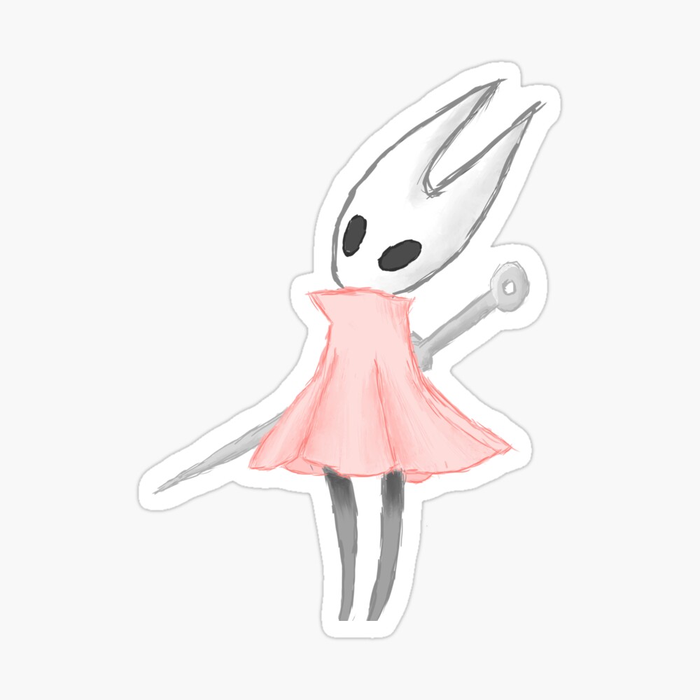 Hornet - Git Gud V1; Hollow Knight, Silksong Magnet for Sale by ateaart