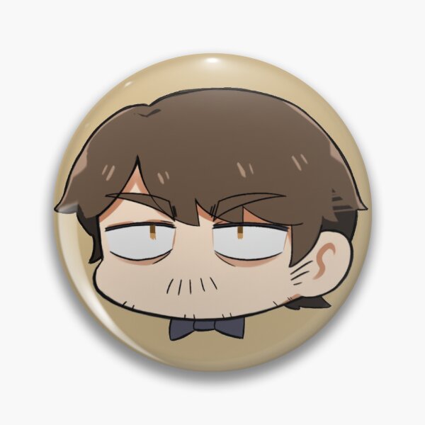 Vocaloid Tonio (chibi bean head) Pin