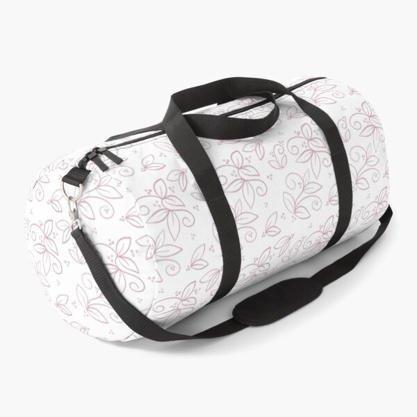 Item preview, Leaf and berries - Pink pattern and white background designed and sold by Sorena-Designs.