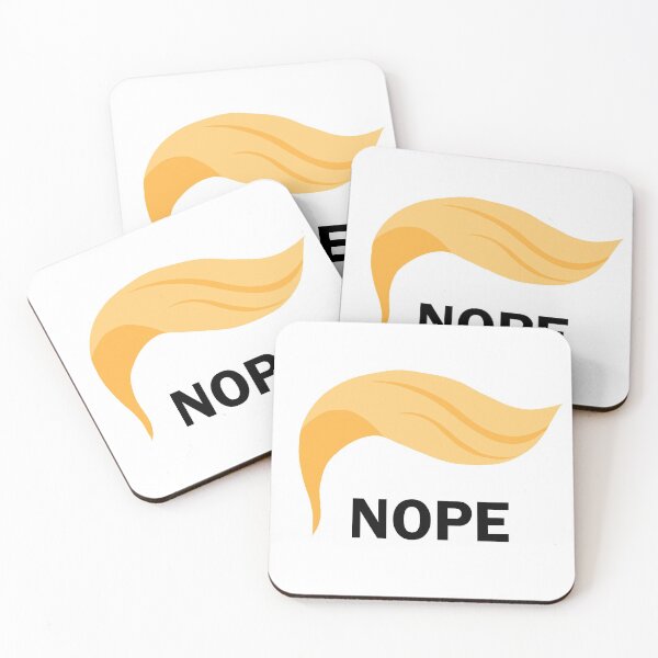 Item preview, Nope - Anti Trump designed and sold by ValentinaHramov.