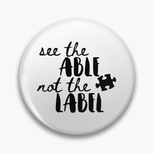 Item preview, See the Able Not The Label designed and sold by EvyStickersx.