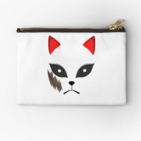 Sabito’s Kitsune Mask Zipper Pouch