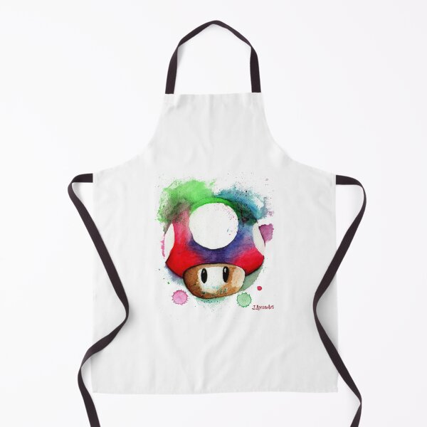 Item preview, 1 UP mushroom Watercolor designed and sold by ILoresart.