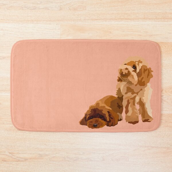 Item preview, Toy Poodles Dog Portrait Digital Illustration designed and sold by sherylwylie.