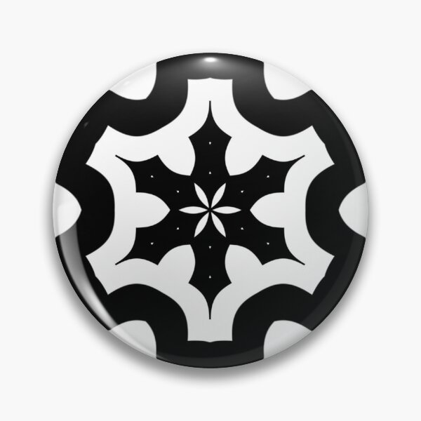 Aperçu de l'œuvre Kaléidoscope oriental BnW moderne créée et vendue par Chand Khalid.