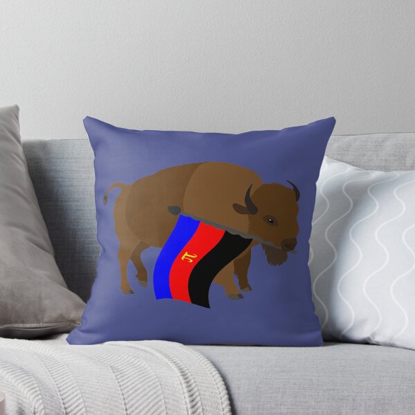 Item preview, Polyamory Pride Flag Waving Bison designed and sold by Kiloueka.