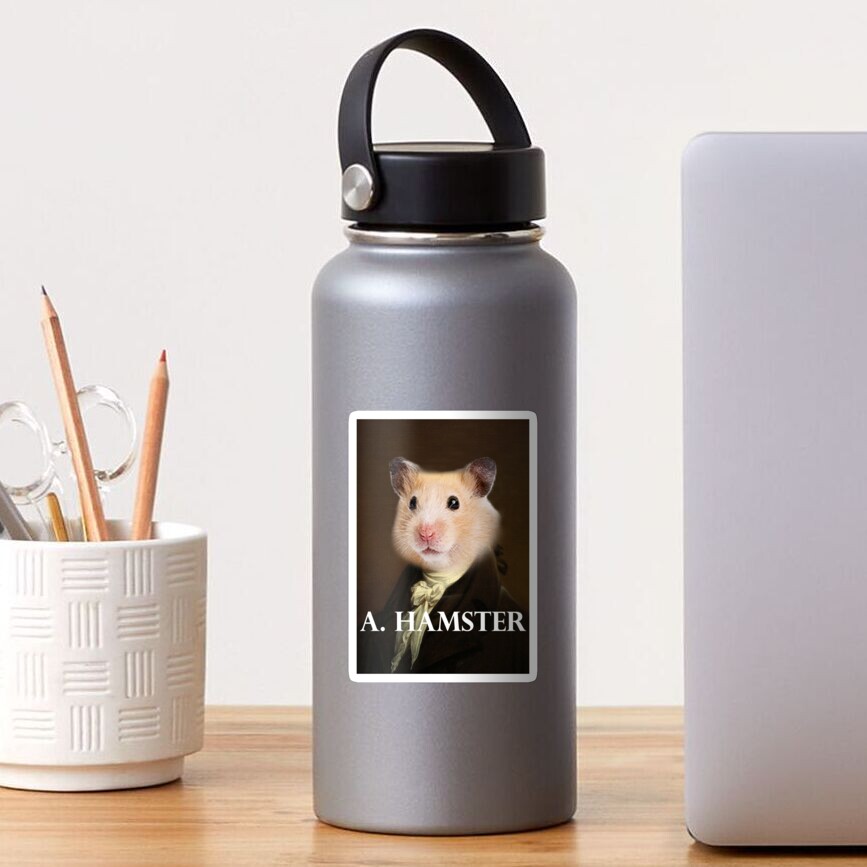 Alexander Hamilton - Hamster Sticker