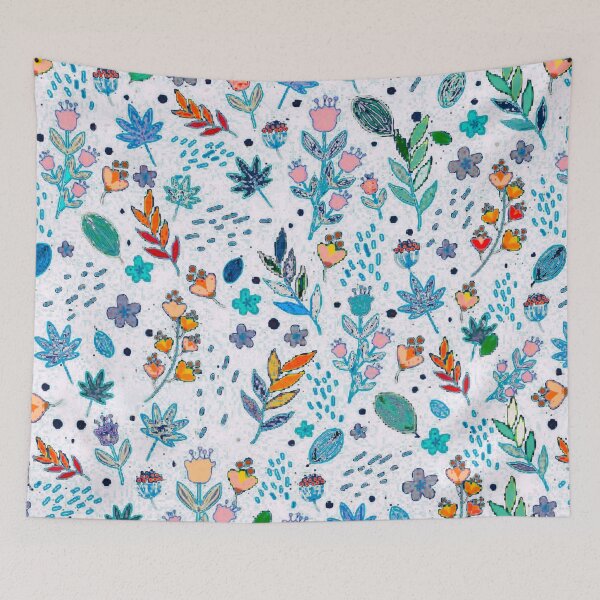 Artikelvorschau, Floral Pixel Pattern Design entworfen und verkauft von MarcSabuncu.